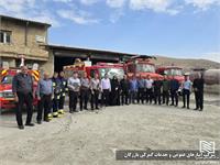 رزمایش سراسری ارتقای توان عملیاتی، تجلی آمادگی و تداوم هوشیاری آتش نشانان شرکت انبارهای عمومی و خدمات گمرکی ایران 34