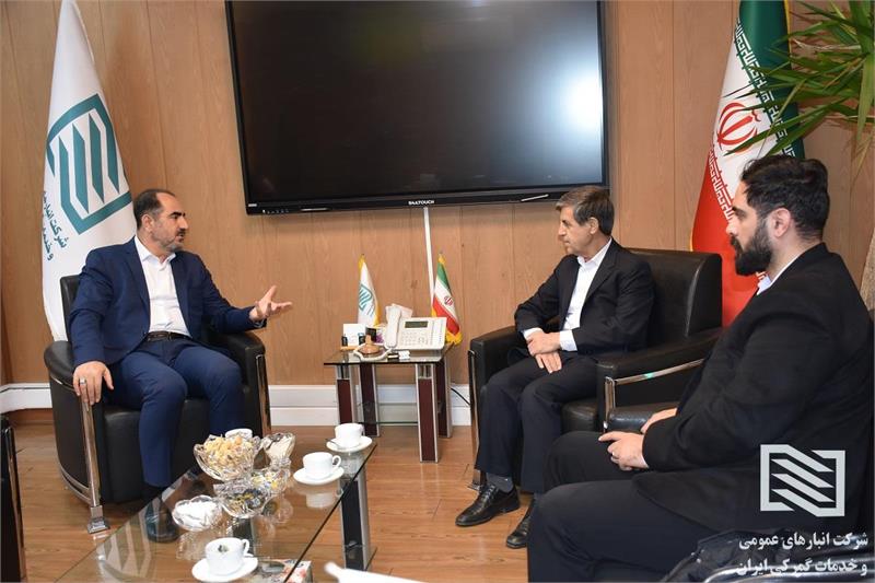 نشست مشترک مدیرعامل شرکت انبارهای عمومی و خدمات گمرکی ایران با نماینده مردم شریف شهرستان تبریز، آذرشهر و اسکو با محوریت توسعه انبارداری و لجستیک