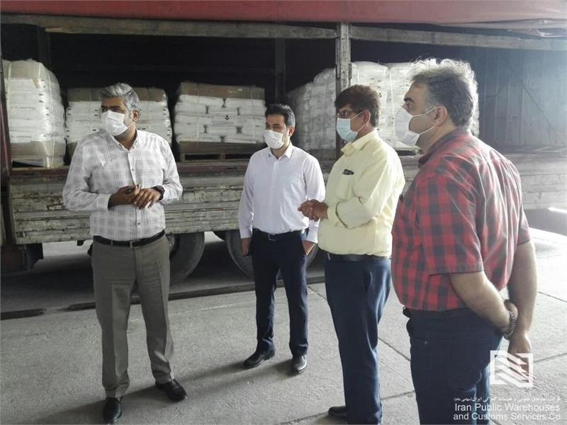 بازدید مدیرعامل شرکت انبارهای عمومی و خدمات گمرکی غرب از شعبه یزد