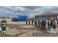 رزمایش سراسری ارتقای توان عملیاتی، تجلی آمادگی و تداوم هوشیاری آتش نشانان شرکت انبارهای عمومی و خدمات گمرکی ایران 32