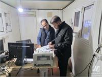 بازدید شبانه مدیرعامل شرکت جلفا از شعب تابعه 6