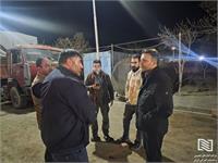 بازدید شبانه مدیرعامل شرکت جلفا از شعب تابعه 3