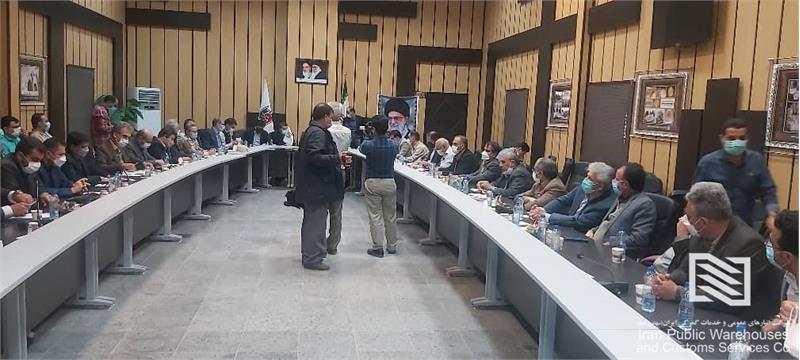 برگزاری شورای صادرات پایانه مرزی پرویزخان با حضور نمایندگان شرکت انبارهای عمومی و خدمات گمرکی غرب