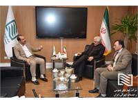 نشست مشترک مدیرعامل شرکت انبارهای عمومی و خدمات گمرکی ایران با نماینده مردم شریف مرند و جلفا در مجلس شورای اسلامی و فرماندار