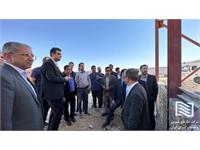 بازدید معاونان و مدیران ارشد شرکت انبارهای عمومی و خدمات گمرکی ایران از پروژه‌های توسعه‌ای شعبه مرزی لطف‌آباد مجتمع خراسان 1