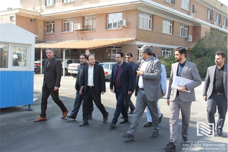 بازدید برخی از مدیران ارشد سازمان بازرسی کل کشور از شرکت انبارهای عمومی غرب