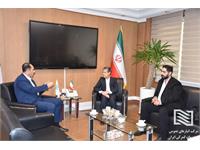 نشست مشترک مدیرعامل شرکت انبارهای عمومی و خدمات گمرکی ایران با نماینده مردم شریف شهرستان تبریز، آذرشهر و اسکو با محوریت توسعه